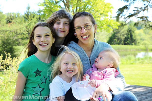 MavenMommy with her Daughters